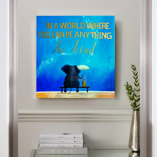 Motivational Quote Wall Art || Handmade Painting | Home Decor | Wall Decor